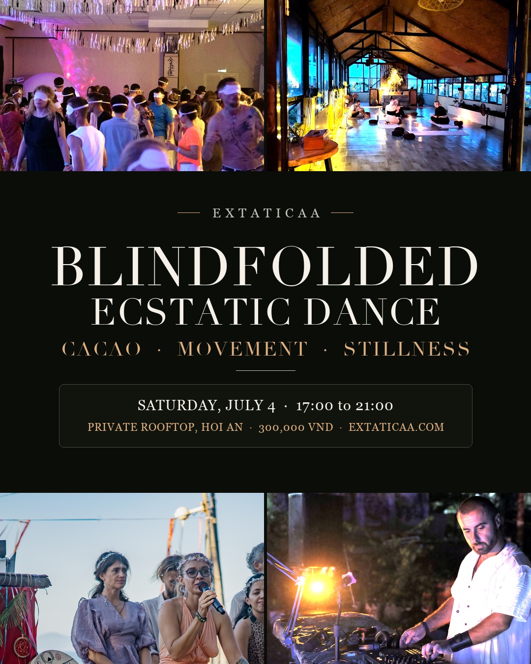 Blindfolded Ecstatic Dance