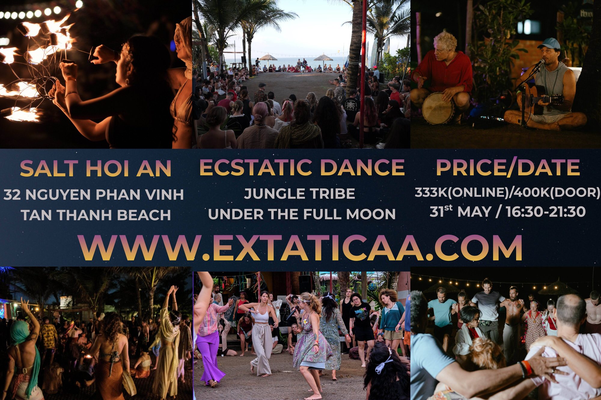The Jungle Tribe: Ecstatic Dance & Cacao Ritual Under the Full Moon